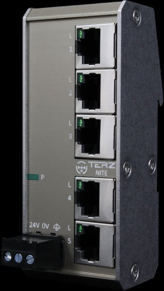 Flat RJ45 unmanaged Industrial Ethernet Switch